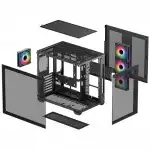 Корпус Deepcool CG530 4F Черный R-CG530-BKADA4-G-1 (Midi-Tower)