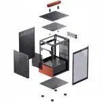 Корпус Jonsbo T6 Black (Mini-Tower)