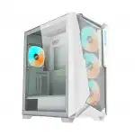 Корпус Gigabyte C301 GLASS WHITE V2 GB-C301GW V2 (Midi-Tower)