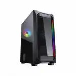Корпус Cougar MX410-T Черный MX410-T CGR-5VM6B-T (Midi-Tower)