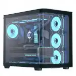 Корпус Aerocool P500C-G-BK-v1 ACCM-PN01043.11 (Midi-Tower)