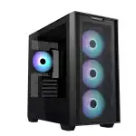 Корпус Asus A21 PLUS TG ARGB Black (Midi-Tower)