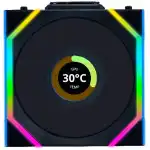 Охлаждение Lian Li Uni Fan SL Wireless 120 LCD ARGB G99.12SLLCD1W3B.R0 (Для системного блока)