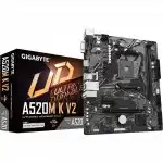 Материнская плата Gigabyte A520M K V2 A520M K V2 DDR4 1.1 (Mini-ATX, AMD AM4)
