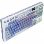 Клавиатура Royal Kludge RK M87 Ocean Blue (Cream switch) (Беспроводная, USB)