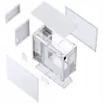 Корпус Jonsbo D41 STD White (Midi-Tower)