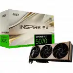 Видеокарта MSI GeForce RTX 5070 12G INSPIRE 3X OC (12 ГБ)