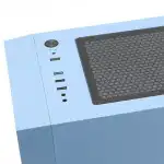 Корпус Wizmax EM1 Woofer Blue (Midi-Tower)