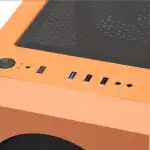 Корпус Wizmax EM1 Woofer Orange (Midi-Tower)