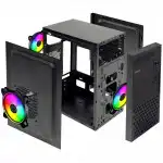 Корпус Ginzzu B410 Black (Mini-Tower)