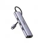 Аксессуар для ПК и Ноутбука UGREEN CM475/60600, 3*USB3.0A, 1*RJ45