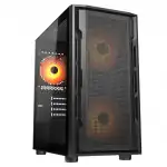 Корпус Cougar Uniface Mini RGB Black CGR-55C9B-RGB (Mini-Tower)