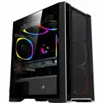 Корпус 1STPLAYER TRILOBITE Black T4-BK-4F2C3 (Mini-Tower)