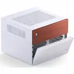 Корпус Jonsbo N4 White (Micro-Tower)