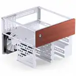 Корпус Jonsbo N4 White (Micro-Tower)