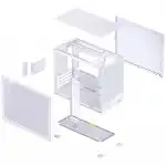 Корпус Jonsbo D32 STD White (Mini-Tower)