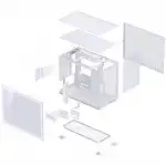 Корпус Jonsbo D32 Pro White D32 PRO White (Mini-Tower)