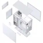 Корпус Jonsbo D41 MESH White D41 MESH SCREEN White (Mini-Tower)