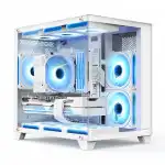 Корпус Huntkey S920 Storm White ARGB S920 Storm W ARGB (Midi-Tower)
