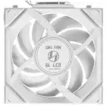 Охлаждение Lian Li UNI FAN SL WIRELESS LCD 120 Reverse Blade 12RSLLCD1W1W (Для системного блока)