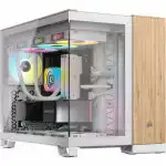 Корпус Corsair 2500X White - Bamboo Wood CC-9011288-WW (Midi-Tower)