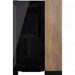 Корпус Corsair 6500X Black - Walnut Wood CC-9011282-WW (Midi-Tower)
