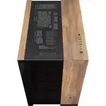 Корпус Corsair 6500X Black - Walnut Wood CC-9011282-WW (Midi-Tower)