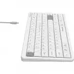 Клавиатура A4Tech Fstyler FBX53C White (Беспроводная, Bluetooth)