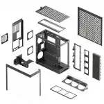 Корпус HAVN HS 420 VGPU Black HVN-CA-HS420-08 (Midi-Tower)