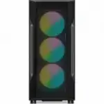 Корпус Sama S40 Black S40-BKAPA4X1-GL (Midi-Tower)