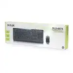 Клавиатура + мышь Delux DLD-6075OUB