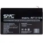 Сменные аккумуляторы АКБ для ИБП SVC AV-7.5-12/S (12 В)