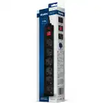 Распределитель питания Sven Optima 6 розеток 1.8м Black SV-013639