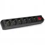 Распределитель питания Sven Optima 6 розеток 1.8м Black SV-013639