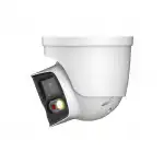 IP видеокамера Dahua DH-IPC-PDW3849-A180-AS-PV (Купольная, Уличная, Проводная, Фиксированный объектив, 2.8 мм, 1/2.7", 2 x 4 Мп ~ 4096 × 1860)