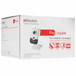 IP видеокамера HiWatch IPC-C022-G0 2.8mm C022-G0(2.8mm) (Кубическая, Внутренней установки, Проводная, Фиксированный объектив, 2.8 мм, 1/2.7", 2 Мп ~ 1920×1080 Full HD)