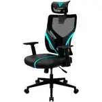 Компьютерный стул ThunderX3 YAMA1 Black/Cyan TX3-YAMA1BC