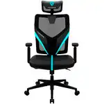 Компьютерный стул ThunderX3 YAMA1 Black/Cyan TX3-YAMA1BC