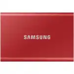 Внешний жесткий диск Samsung External SSD T7 Metallic Red MU-PC500R/WW (500 ГБ, Интерфейс USB-C)