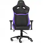 Компьютерный стул WARP Gr игровое кресло чёрно-фиолетовое GR-BPP