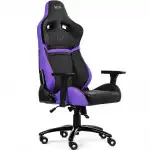 Компьютерный стул WARP Gr игровое кресло чёрно-фиолетовое GR-BPP