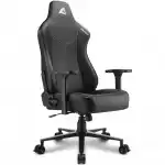 Компьютерный стул Sharkoon Skiller SGS30 игровое кресло чёрно-белое SGS30-BK/WH