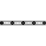 Патч-панель ExeGate EX256752RUS (24 порта, UTP, Cat. 5e)