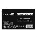 Сменные аккумуляторы АКБ для ИБП ExeGate DTM 607 EX282951RUS (6 В)