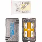 Инструмент для монтажа СКС WRline Соединительный модуль IDC-IDC категория 5е экранированный WR-CM-IDC-C5E-SH