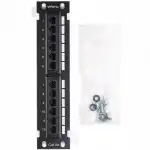 Патч-панель WRline Патч-панель настенная 12 портов RJ-45 категория 5е с подставкой WR-PL-12-C5E-WL-D (12 портов, UTP, Cat. 5e)