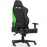 Компьютерный стул WARP Sg игровое кресло чёрно-салатовое SG-BGN