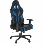 Компьютерный стул DXRacer Peak игровое кресло чёрно-синее OH/P88/NB
