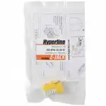 Модуль Hyperline Вставка Keystone Jack RJ-45(8P8C) категория 6 110 IDC заделка с помощью E-TOOL желтая KJE-8P8C-C6-90-YL