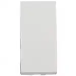Кабельный канал Hyperline Выключатель 1М 45x22.5мм белый M45/2-SW-WH